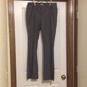 Gray dress pants